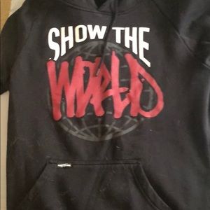 Flag nor fail show the world hoodie